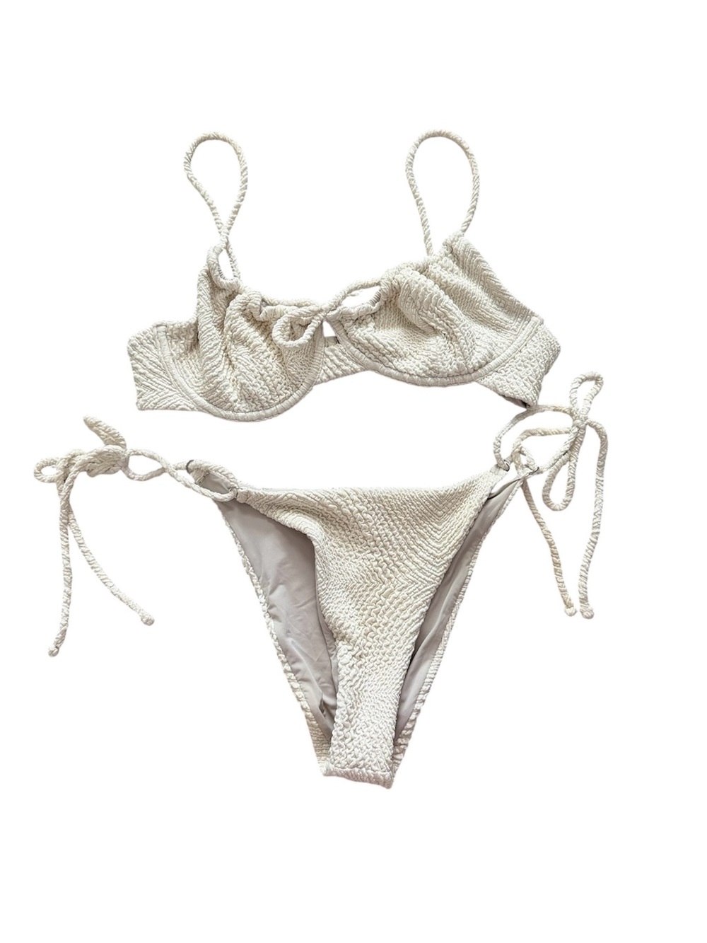 Devon Windsor String Crinkle Bow Bikini